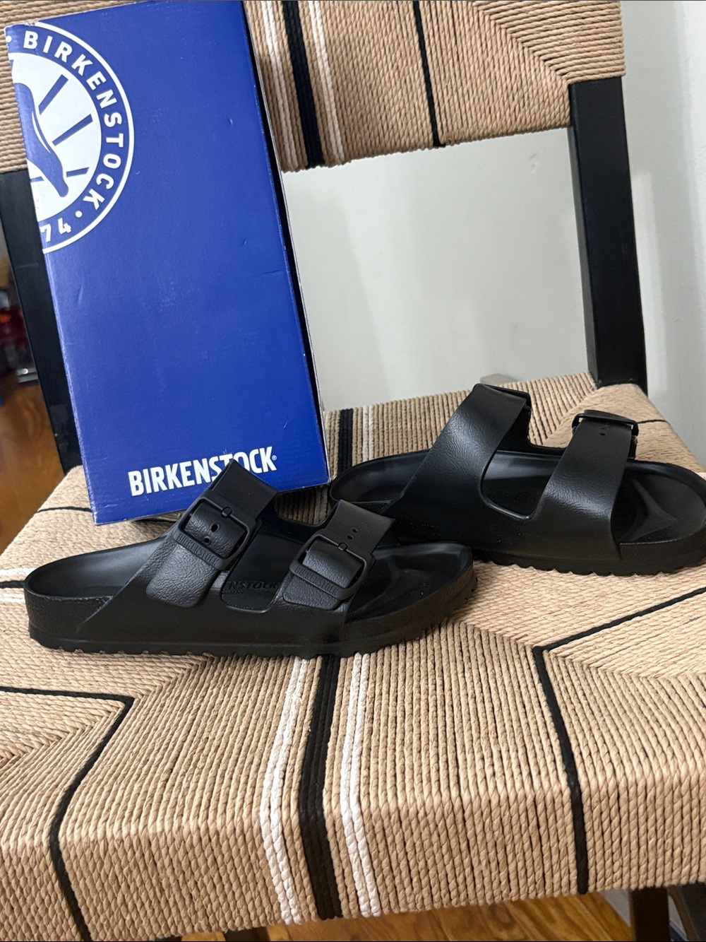 Birkenstock eva 40. 9.  Brand New Black